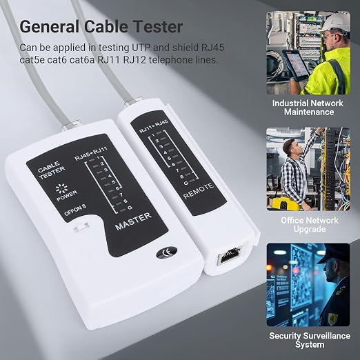 RJ45 Cable Tester Network Cable Tester Ethernet Wire Test Tool