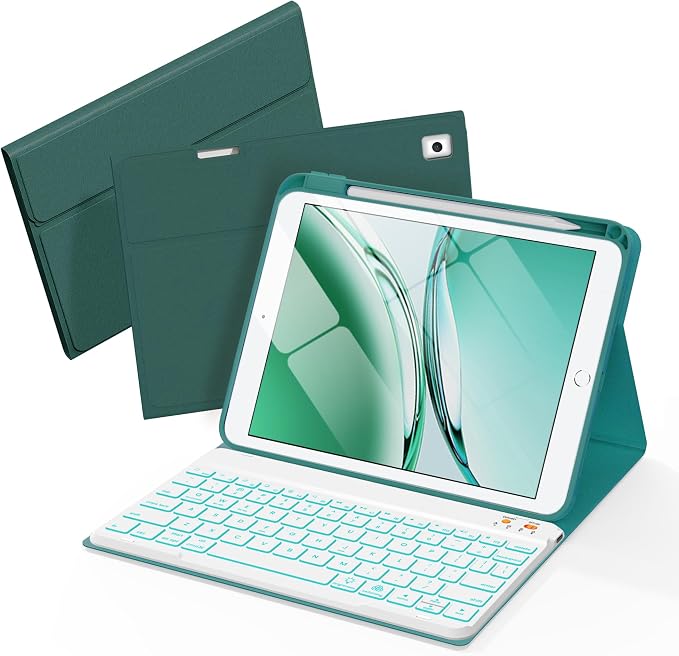 Keyboard Case for iPad 9th 8th 7th Generation 10.2"