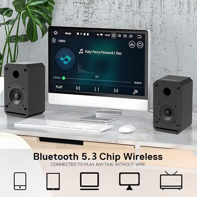 LONPOO Plug-N-Play Gaming Computer Speaker
