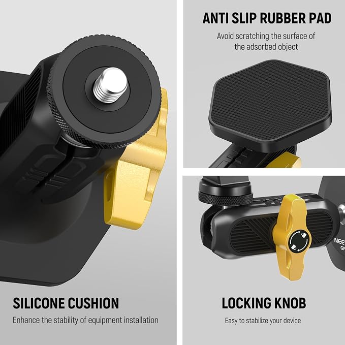 Neewer Magnetic Action Camera Car Mount Kit