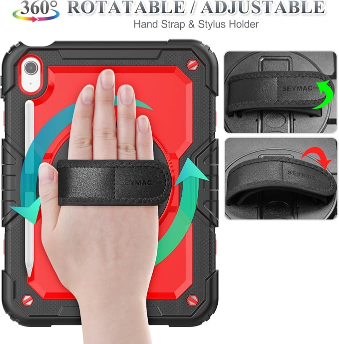 SEYMAC stock Case for iPad 11th/10th Generation 11''/10.9'' 2025/2022,