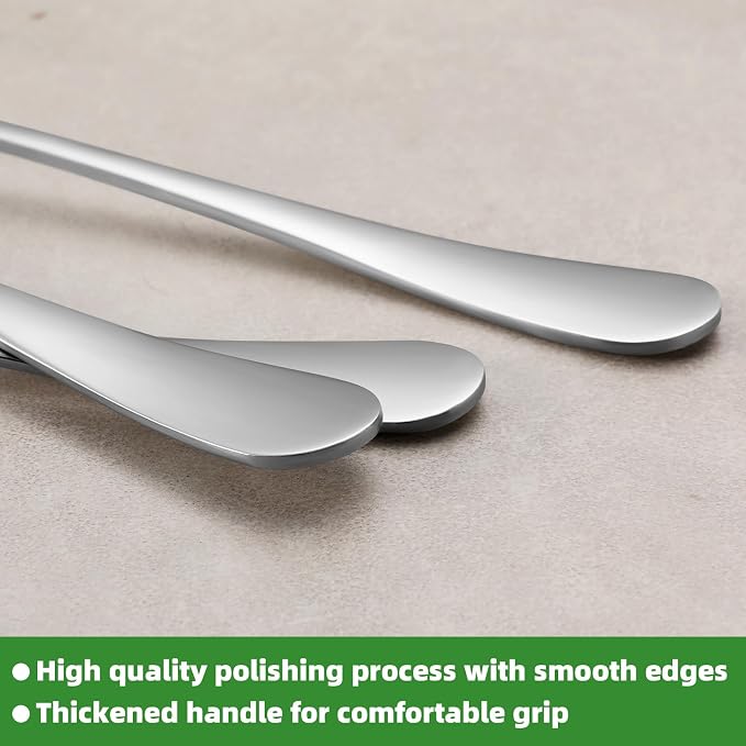 36 Piece Dinner Forks Set, Food-Grade Stainless Steel Forks Silverware
