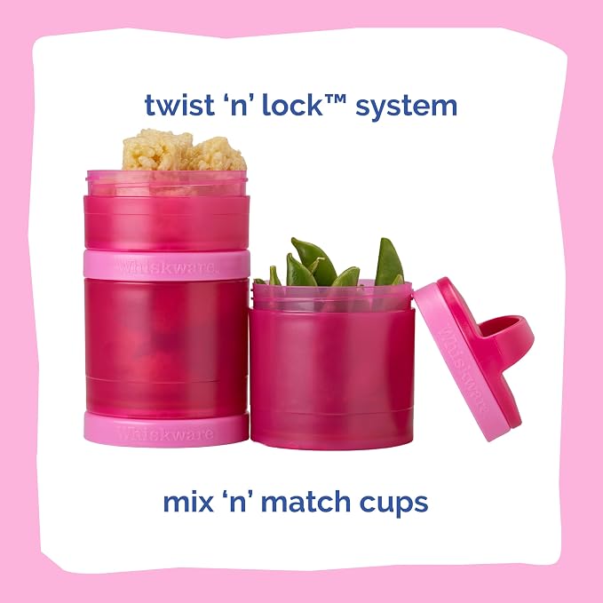 Whiskware Stackable Snack Containers