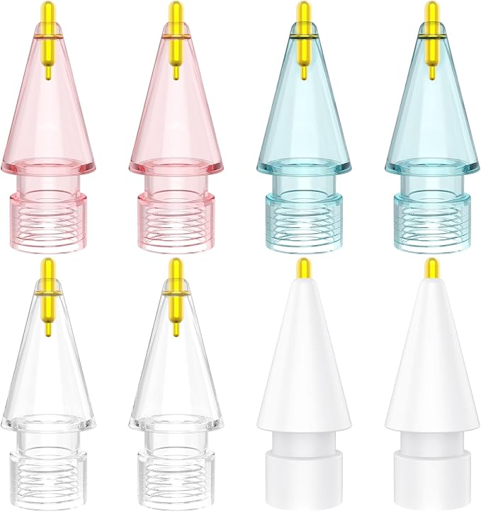 8 Pack Fine Point Replacement Tips Compatible
