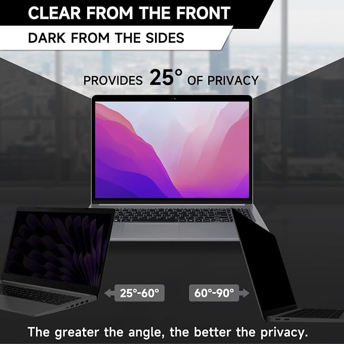 2-Pack Privacy Screen Compatible