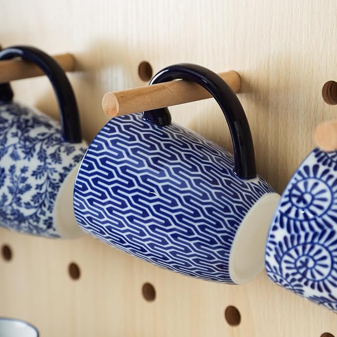 Selamica Ceramic Coffee Mugs Set of 4