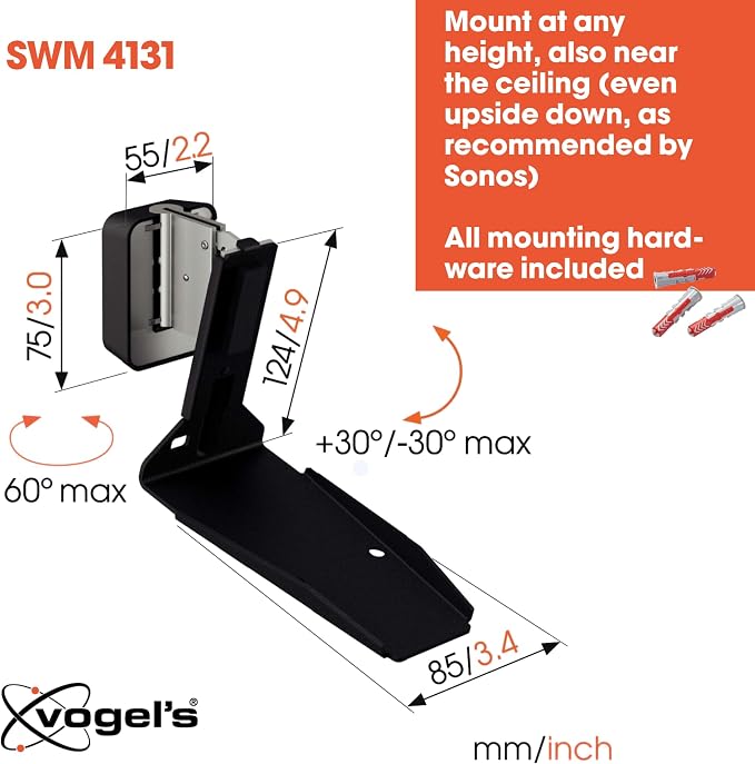 Vogel's SWM 4131 Speaker Wall Bracket