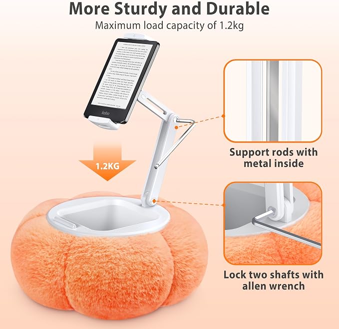 CreaDream Pumpkin Tablet Pillow Stand Holder