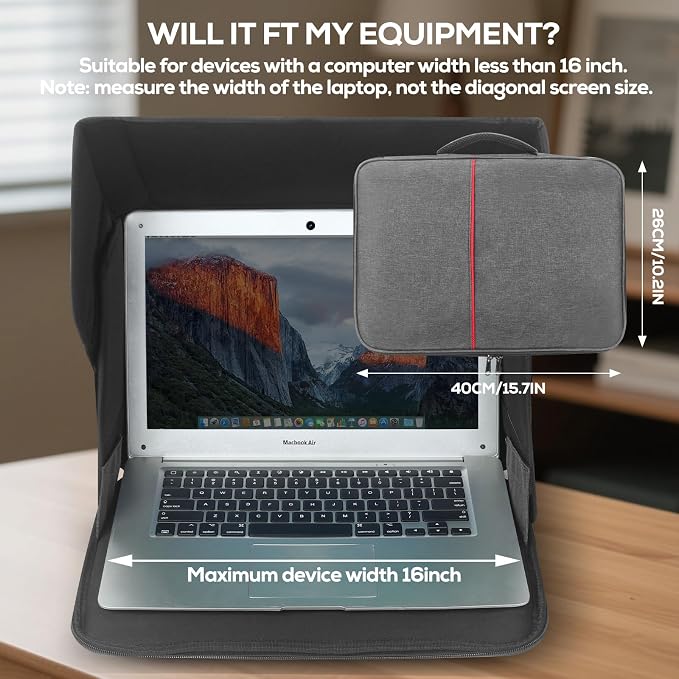 Laptop Sun Shade & Privacy Shield – Premium Physical Filter