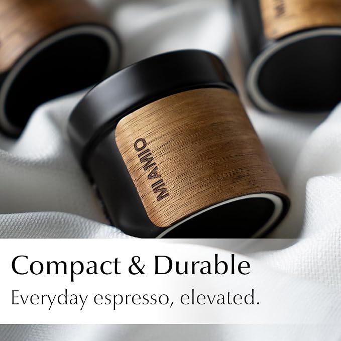 MIAMIO – Espresso Cups Set of 4 Japanese Tea Cups Ceramic/Handleless Mug