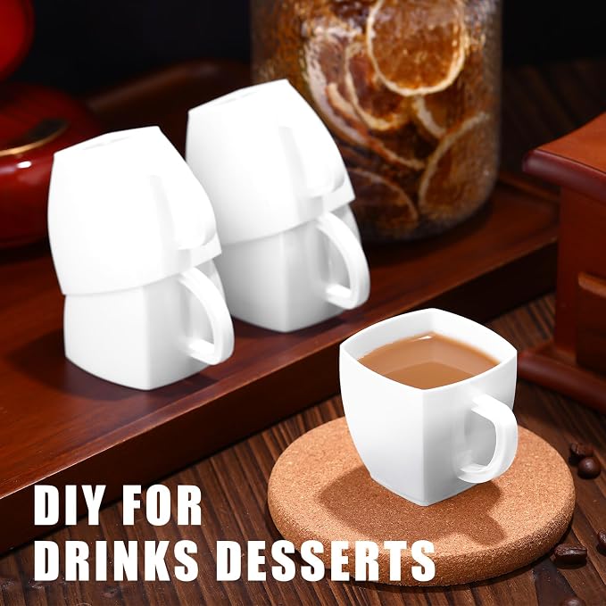 Amyhill 100 Pcs Mini Disposable Tea Cups