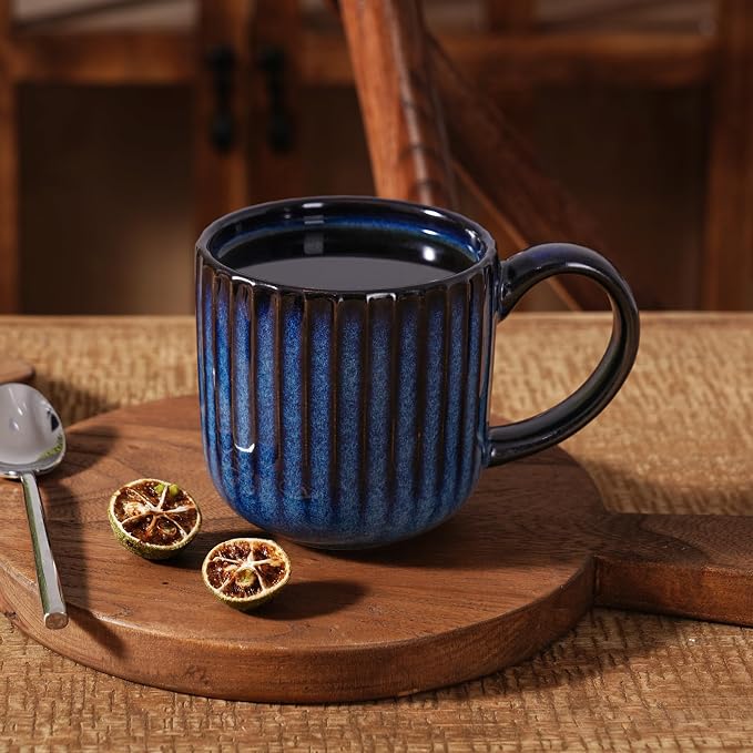famiware Coffee Mugs Set of 4, Starlight 11 oz Mug Cup Set