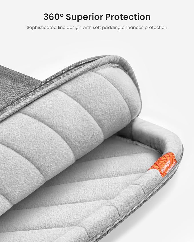 tomtoc 360 Protective Laptop Carrying Case compatible