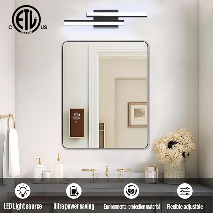 24 inch Bathroom Vanity Light-Bathroom Light Fixtures/Lighting