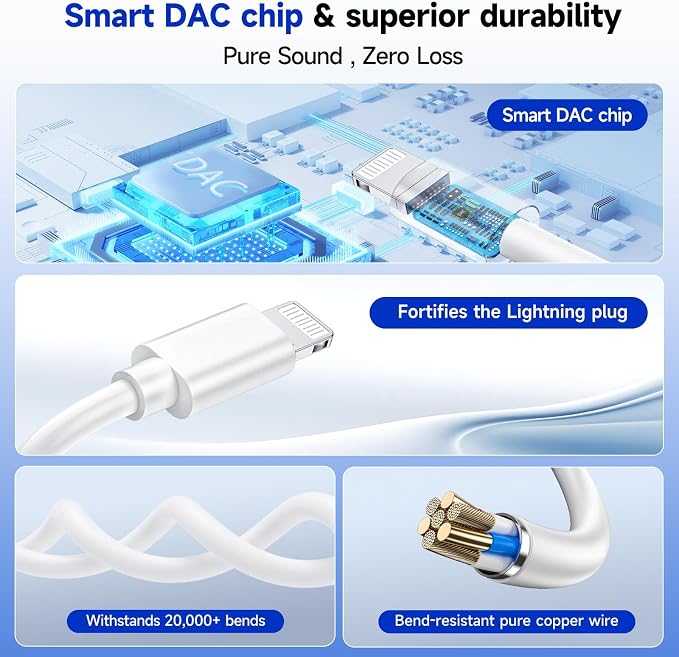 2-in-1 Charging & Audio Adapter