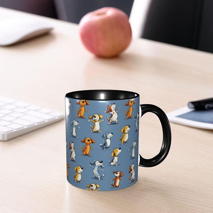 Yrebyou Dogs Coffee Mug 11oz Ceramic Cup