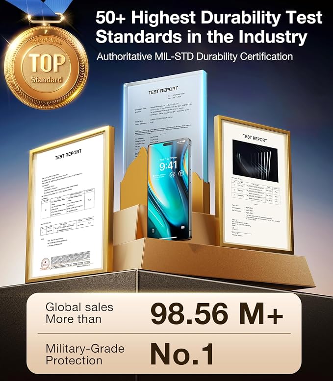 UltraGlass Ultra 9H+ Glass for iPhone 14 Pro Privacy Screen Protector Glass