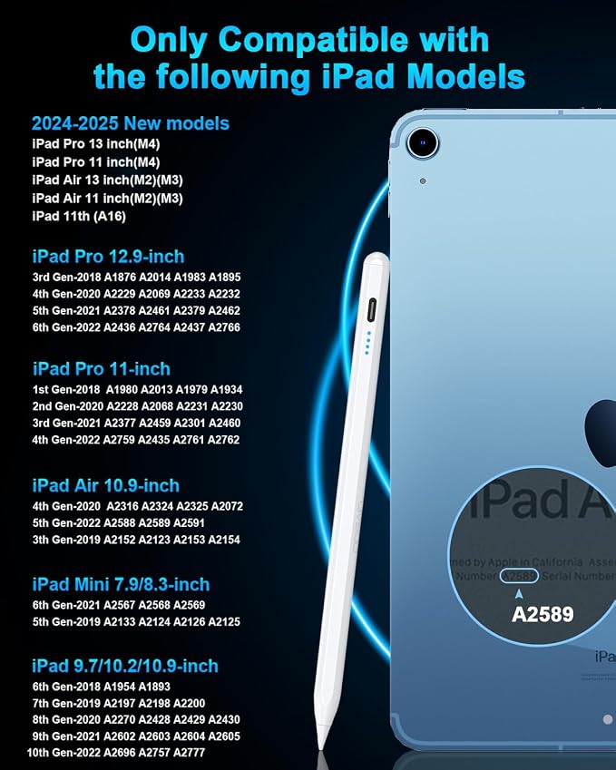 Stylus Pen for iPad 9th&10th