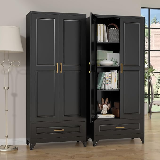 75" Kitchen Pantry Cabinet