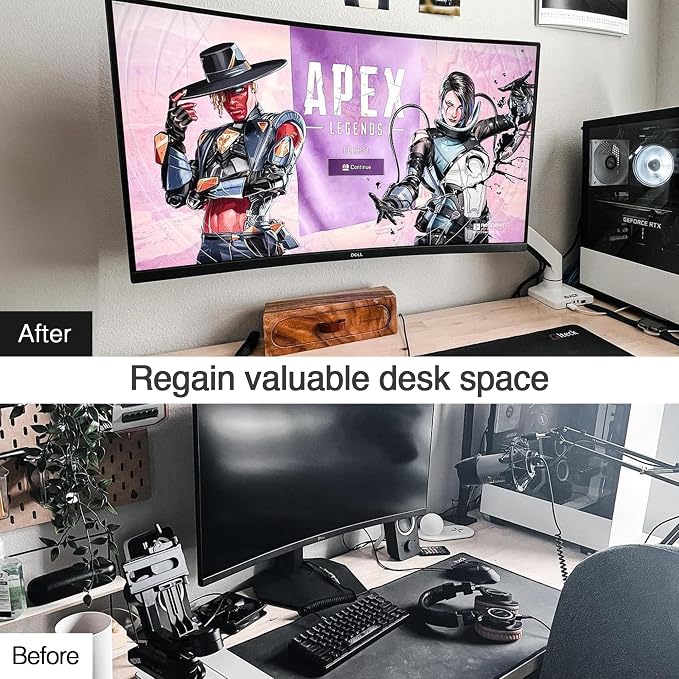 AVLT Single 17"-49" Super Ultrawide Monitor Arm