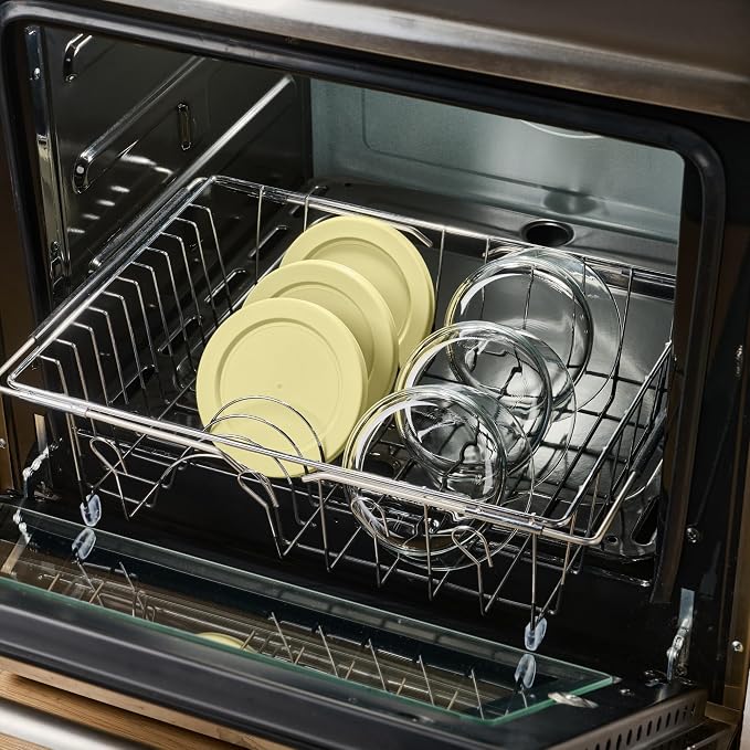 12-Piece Glass Food Storage Containers Set | 2-Cup, Leakproof | Microwave
