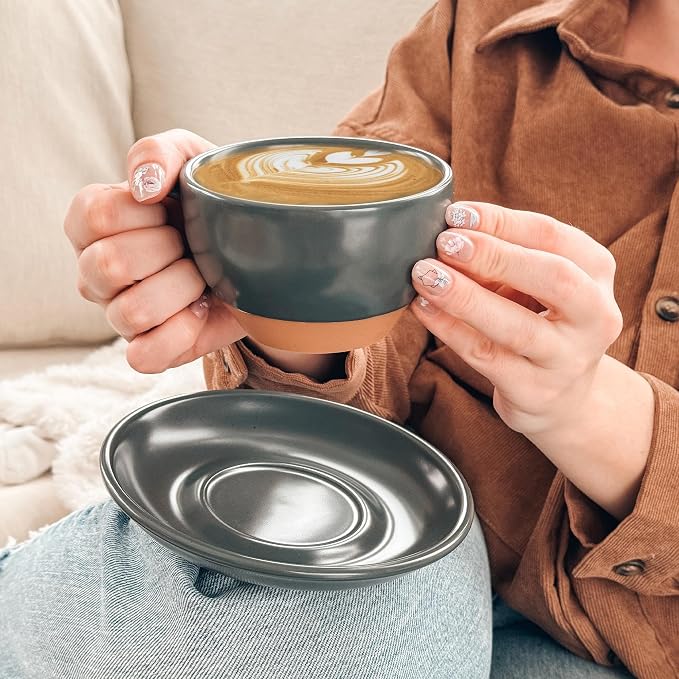 MORA Ceramic Latte Art Mug