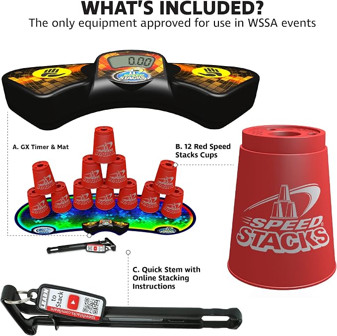 Speed Stacks | Sport Stacking Competitor, Holding Stem,