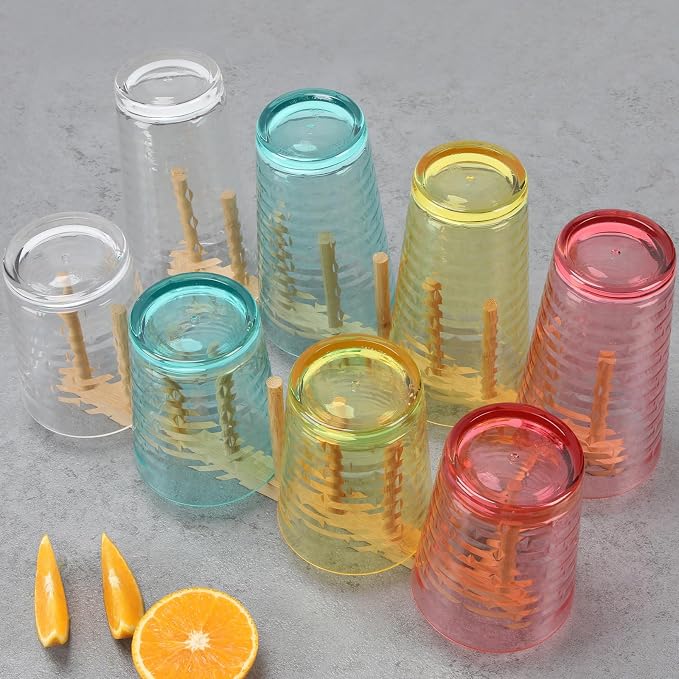 Acrylic Clear Highball Plastic Cups | Plastic Reusable Tumblers 16oz & 22oz |