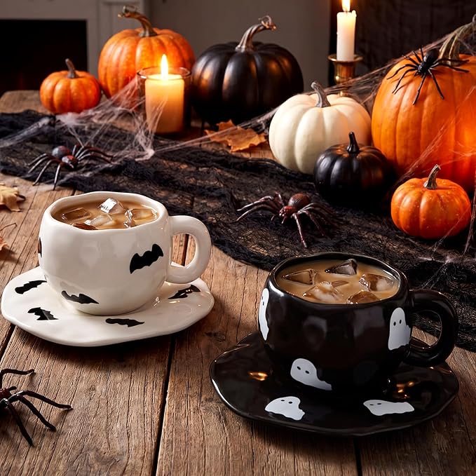 Havawish 2 Pack Halloween Ceramic Coffee Mug