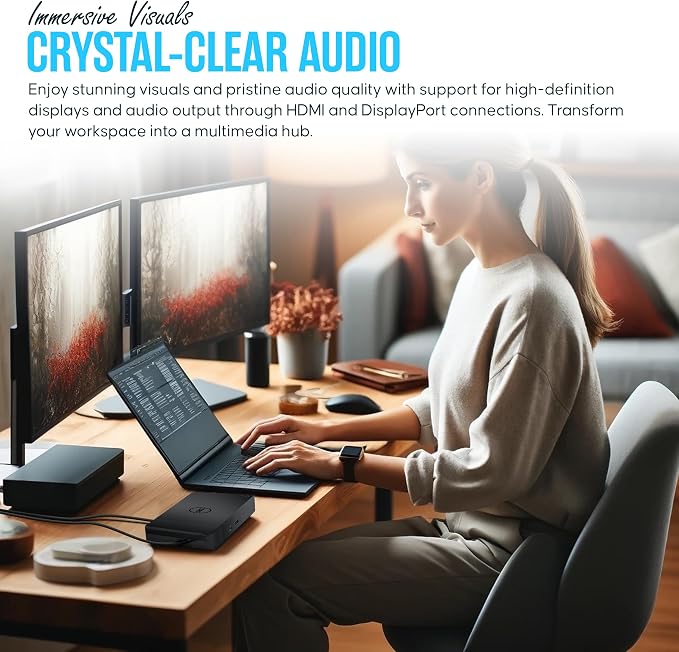 WD19S Docking Station Dual Monitor Bundle