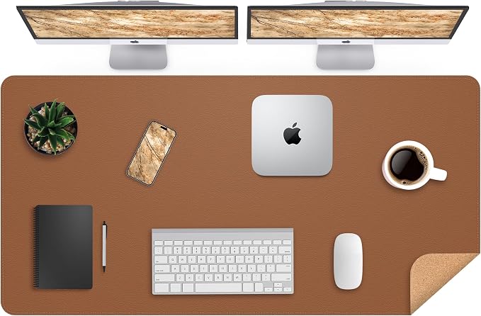 Leather Desk pad Protector, Large Desk mat