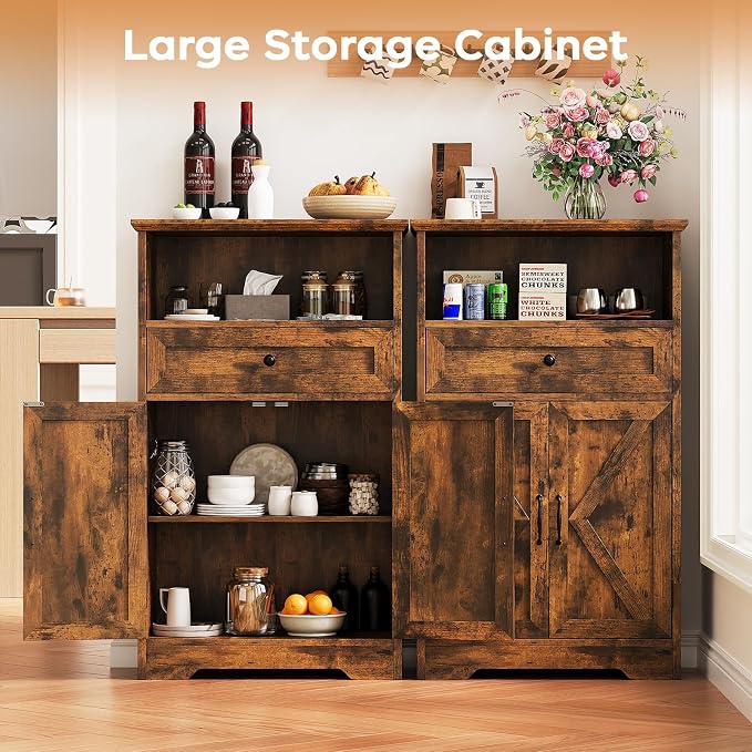 Floor Cabinet, Farmhouse Storage Cabinet