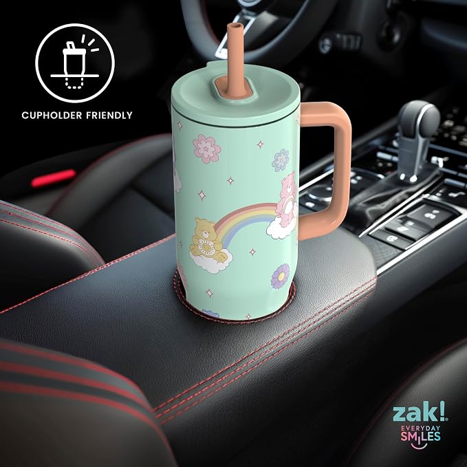 Zak Designs Care Bears 30oz Spill-Proof Insulated Stainless Steel Tumbler | BPA