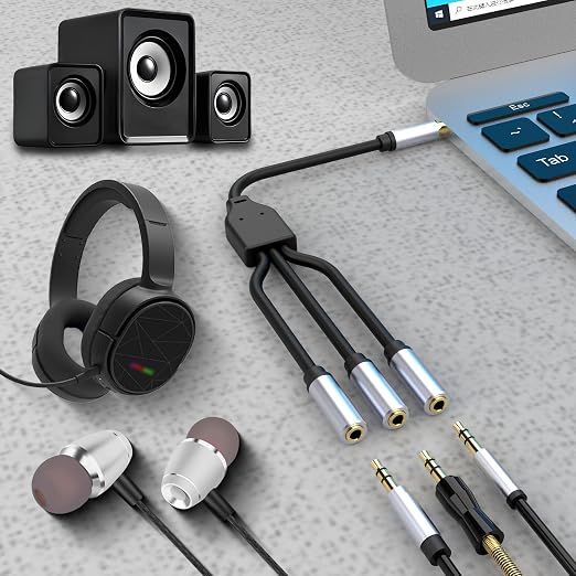 3.5mm Stereo Audio Splitter Cable
