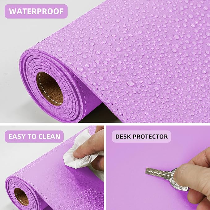 Leather Desk pad Protector, Large Desk mat