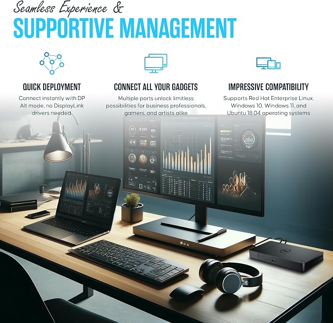 WD19S Docking Station Dual Monitor Bundle