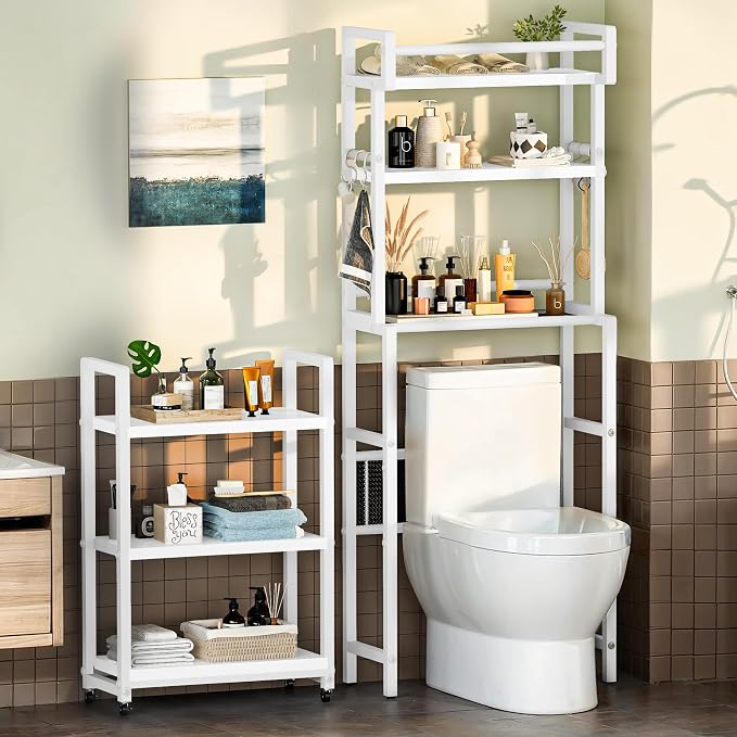 6-Tier Over The Toilet Storage Shelf