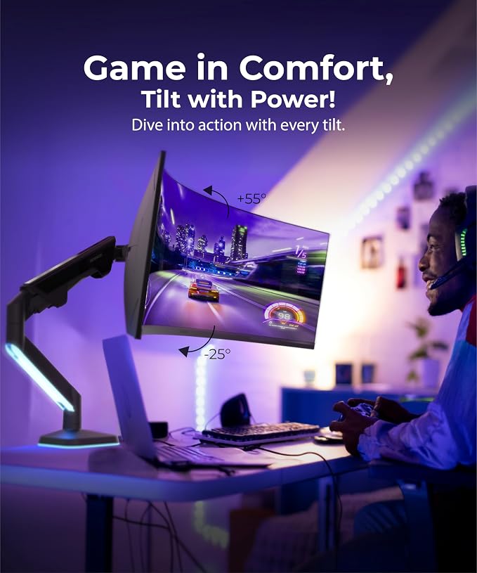 Heavy Duty Ultrawide Monitor Arm