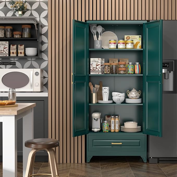 75" Kitchen Pantry Cabinet