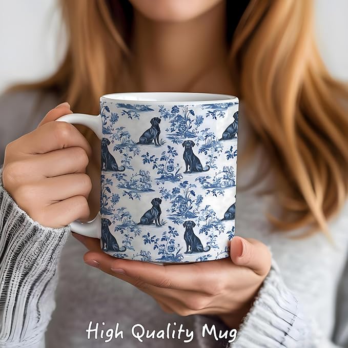 Chinoiserie labrador retriever Mug, labrador retriever Gifts