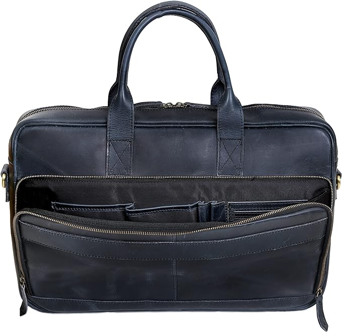 VC VINTAGE COUTURE Leather briefcase bag