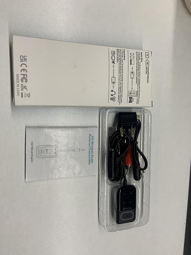 SONRU Bluetooth 5.3 Transmitter Adapter