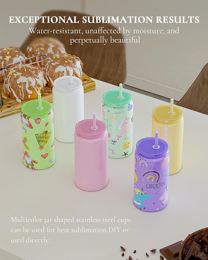 16 oz Sublimatable Tumbler, Insulated Tumbler