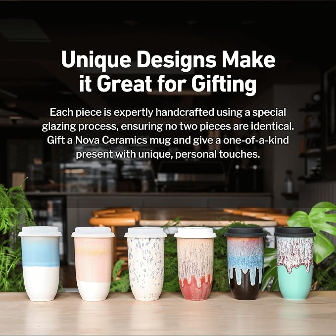 NOVA CERAMICS Travel Coffee Tumbler – Travel Mug