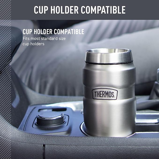 THERMOS Stainless King Stainless Steel Tumbler, Matte Light Blue |