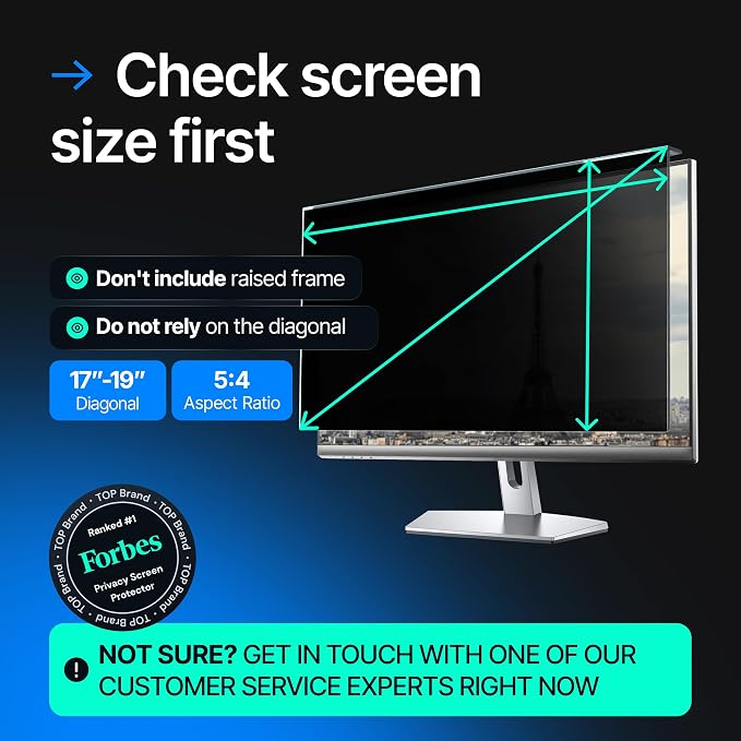 Universal Acrylic 17, 19 Inch Computer Privacy Screen Filter