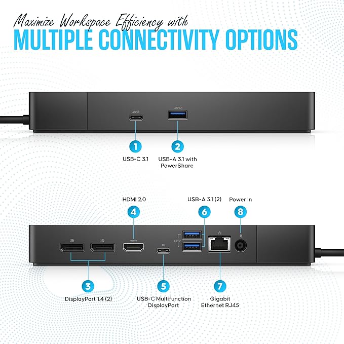WD19S Docking Station Dual Monitor Bundle