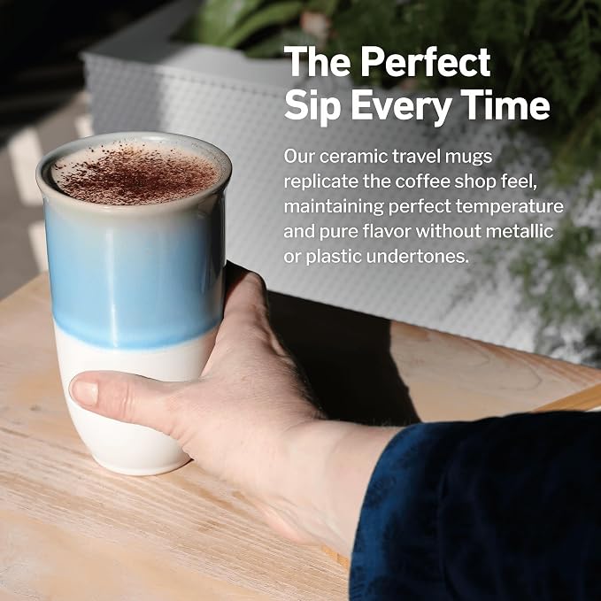 NOVA CERAMICS Travel Coffee Tumbler – Travel Mug