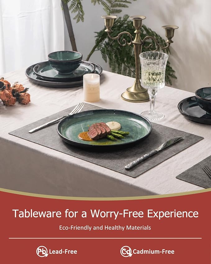 Ceramic tableware set, suitable