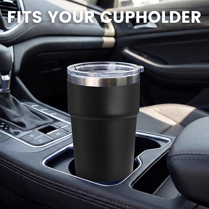 MEWAY 16oz Tumbler Double Wall Vacuum Insulated Travel Mug Bulk, Stainless